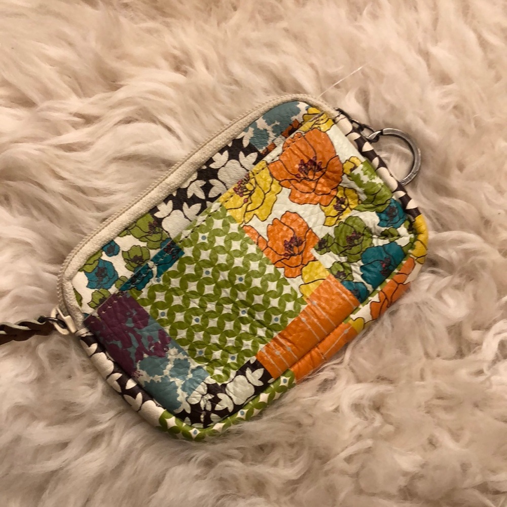 Fossil Multicolor Patchwork Key & Card Holder - Picture 2 of 5